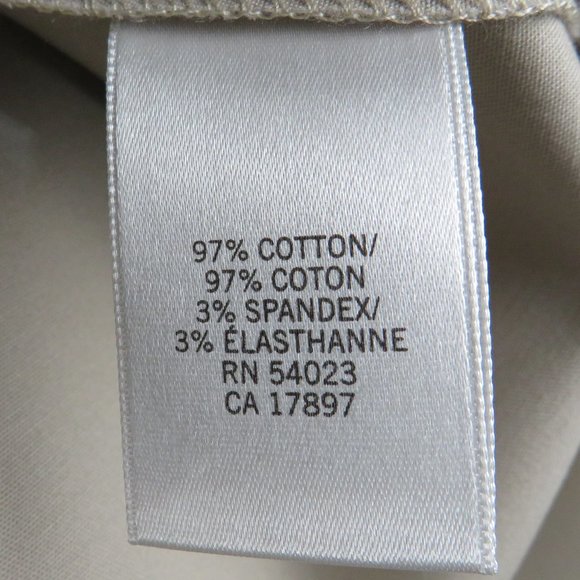 Banana Republic* Women's‎ 1/4 Side Zip 5" Slit Tan/Sand Pencil Skirt~ Size 6 - Picture 4 of 7